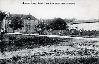 Vue du village vers 1910.