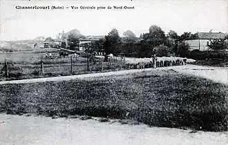 Panorama du village vers 1910.