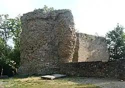 Autre vue des ruines.