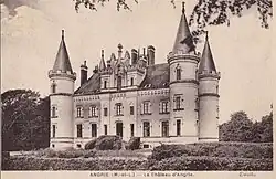 Chateau d'Angrie façade sud