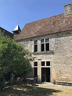 Façade sud  datée de 1652.