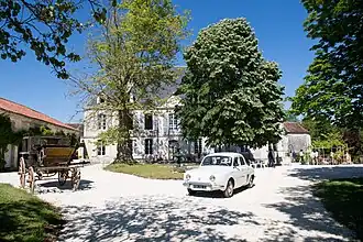 Le château de Jaurias.