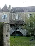 Balcon du château.
