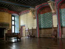 Le salon de réception.