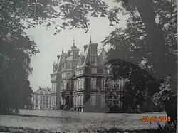 Le Château de Thieusies avant la démolition.