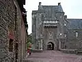 Château de Trécesson : l'entrée.