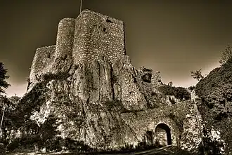 Ruines du château du Landskron.