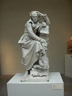 François-René de Chateaubriand (1875), musée des Beaux-Arts de Rennes.