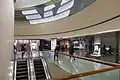 Vue de la galerie commerciale.