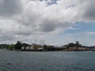 Vue de l'île Chatham.