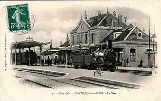 Image illustrative de l’article Ligne de Bricon à Châtillon-sur-Seine