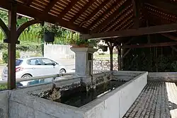 Châtillon, le lavoir.