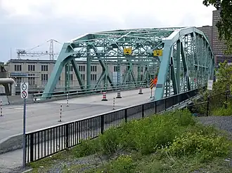 Le pont de la Chaudière en 2013.
