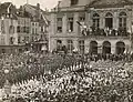 Réception du général Pershing à l'Hôtel de Ville de Chaumont.