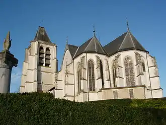 L'église de Chavanges,