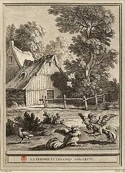 Image illustrative de l’article La Perdrix et les Coqs