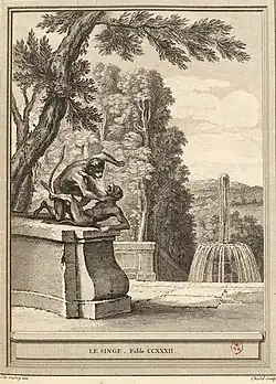 Image illustrative de l’article Le Singe (fable)