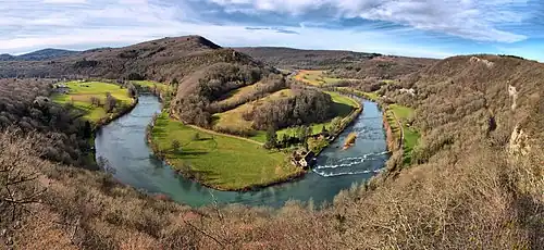 Le grand méandre de la Loue, Chenecey-Buillon (Doubs)
