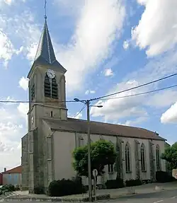 L'église Saint-Barthélemy.