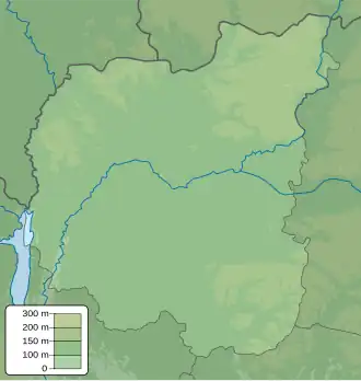 Voir sur la carte topographique de l'oblast de Tchernihiv