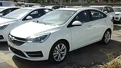 Chery Arrizo 5 vue avant