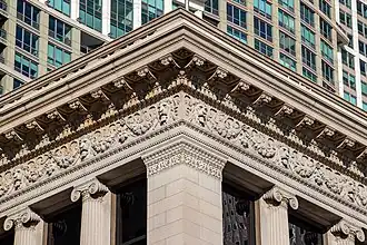 Détails des ornements.