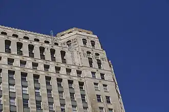 Détails de la façade.