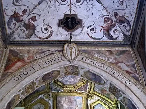 Passignano, fresques.