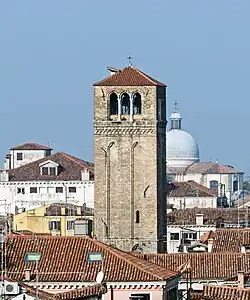 Le campanile du XIIIe&nbsp;siècle