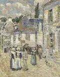 Childe Hassam : Pont-Aven (1897).