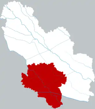 Localisation de Lìxīn Xiàn