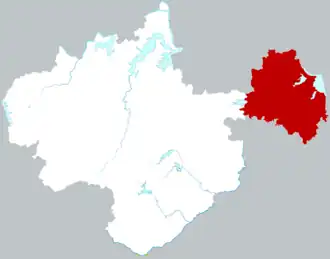 Localisation de Tiāncháng