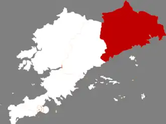 Localisation de Zhuanghe