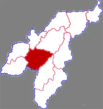 Localisation de Píngyuán Xiàn