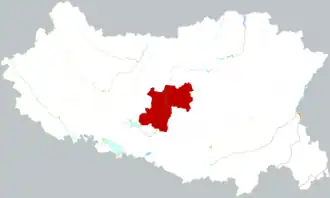 Localisation de Hánshān Qū