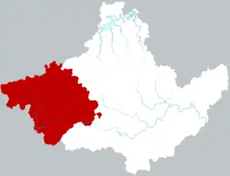 Localisation de Qímén Xiàn