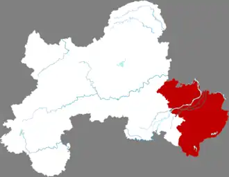 Localisation de Fengcheng