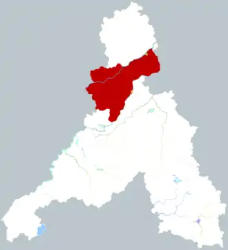 Localisation de Jǐyáng Xiàn
