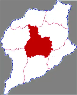 Localisation de Dōngchāngfǔ Qū