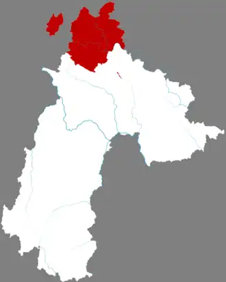 Localisation de Zhōngshān Qū