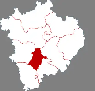 Localisation de Shùnqìng Qū