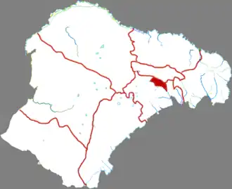 Localisation de District de Kang Bashi