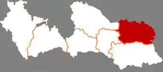 Localisation de Jīngchuān Xiàn