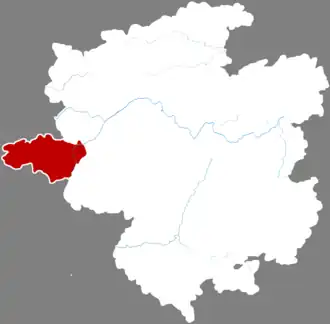 Localisation de Májiāng Xiàn