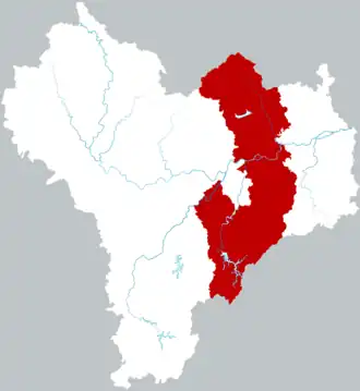 Localisation de Qújiāng Qū