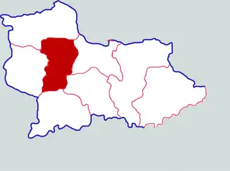 Localisation de Nínglíng Xiàn