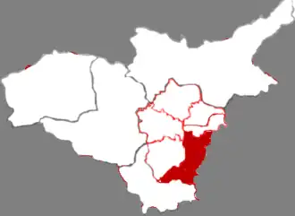 Localisation de Xiǎodiàn Qū