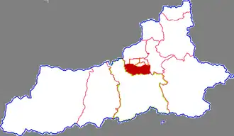 Localisation de Yàntǎ Qū