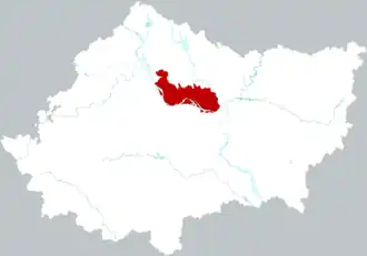 Localisation de Fánchéng Qū