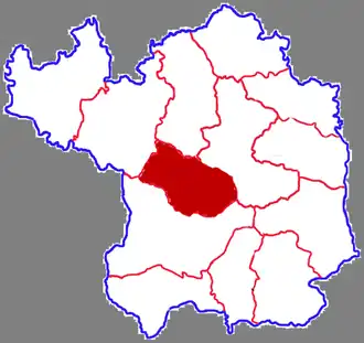 Localisation de Gānquán Xiàn